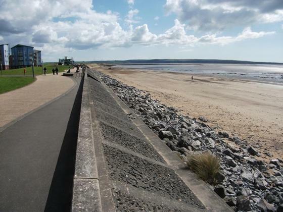 Beach Front Ground Floor Apartment Llanelli Exteriör bild